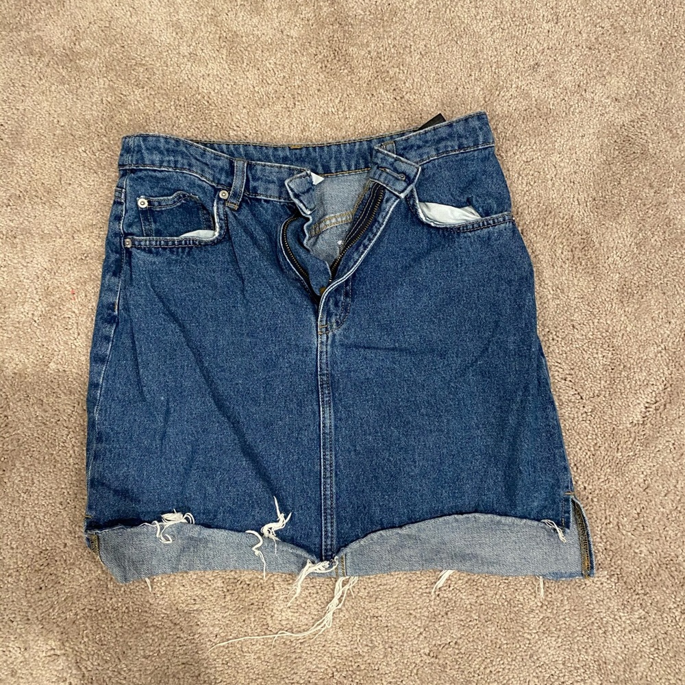 H&M denim skirt